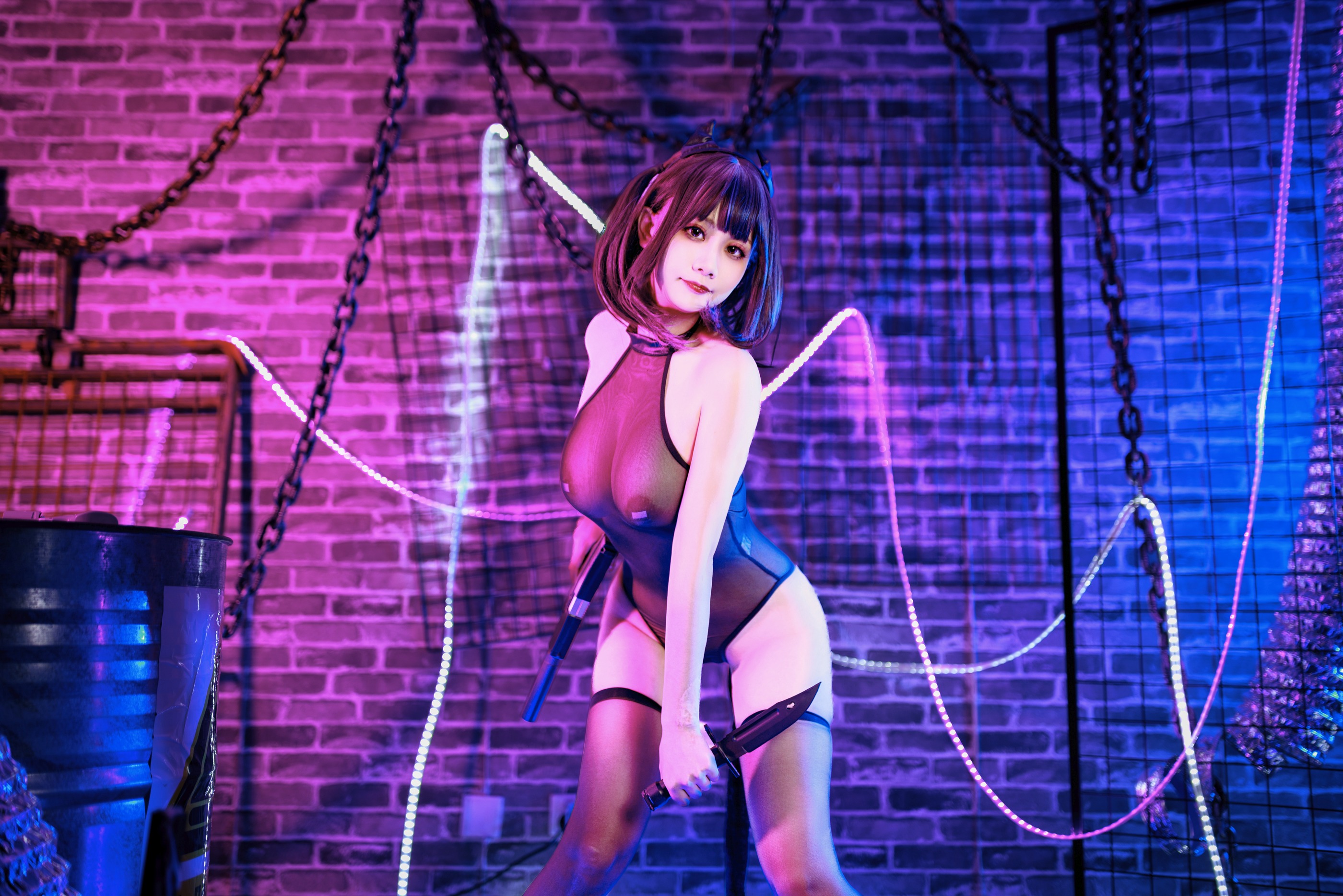 图片[1]-阿雪雪 – NO.047 半透魅魔[81P]-XikXak